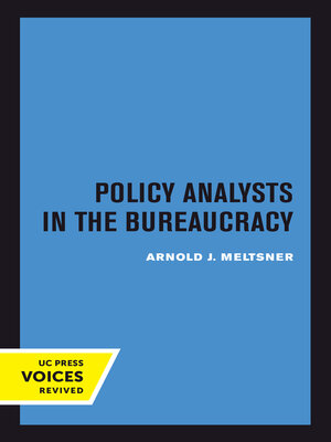 cover image of Policy Analysts in the Bureaucracy